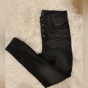 J.Crew Factory 10” High-Rise Skinny Denim